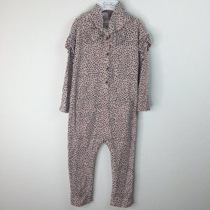 Jessica Simpson Baby Jumpsuit Romper Size 18 Months Polka Dot Long Sleeve